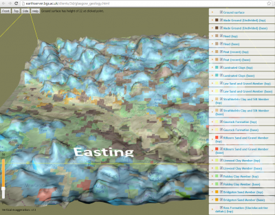 Geological model viewer