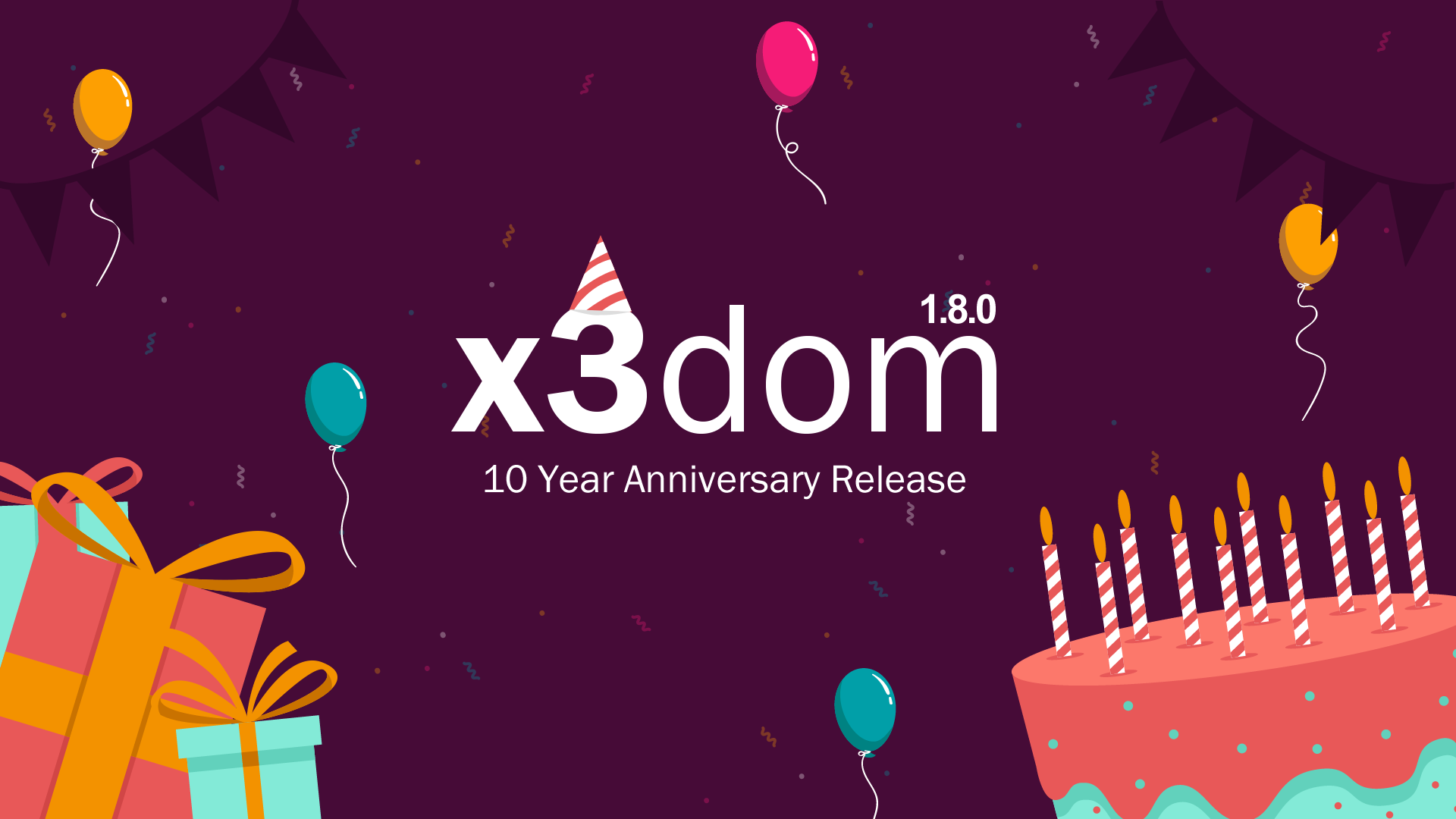 x3dom - 10 Year Anniversary Release